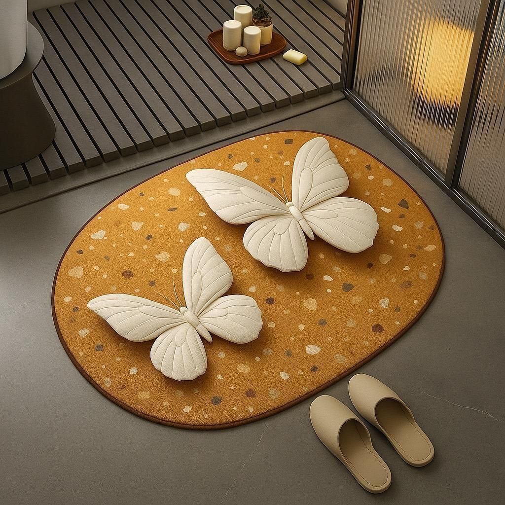 Butterfly Rugs Multi-purpose Quick-Drying Mat (Buy 1 Get 1 Free)