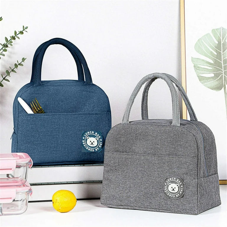 Insulated Portable and Reusable Lunch Bag