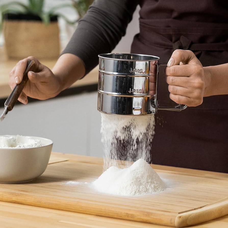 Stainless Steel Flour Sifter (Atta Chhani)