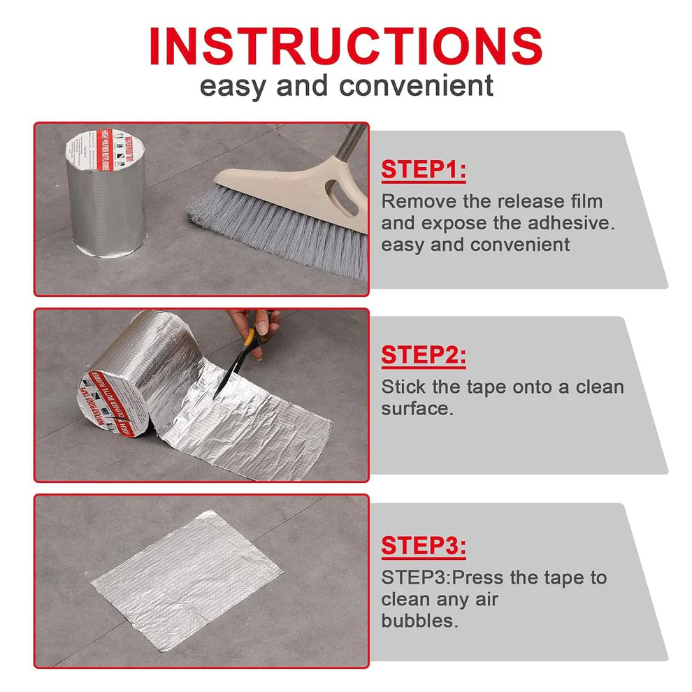 Waterproof Repair Aluminum Foil Tape
