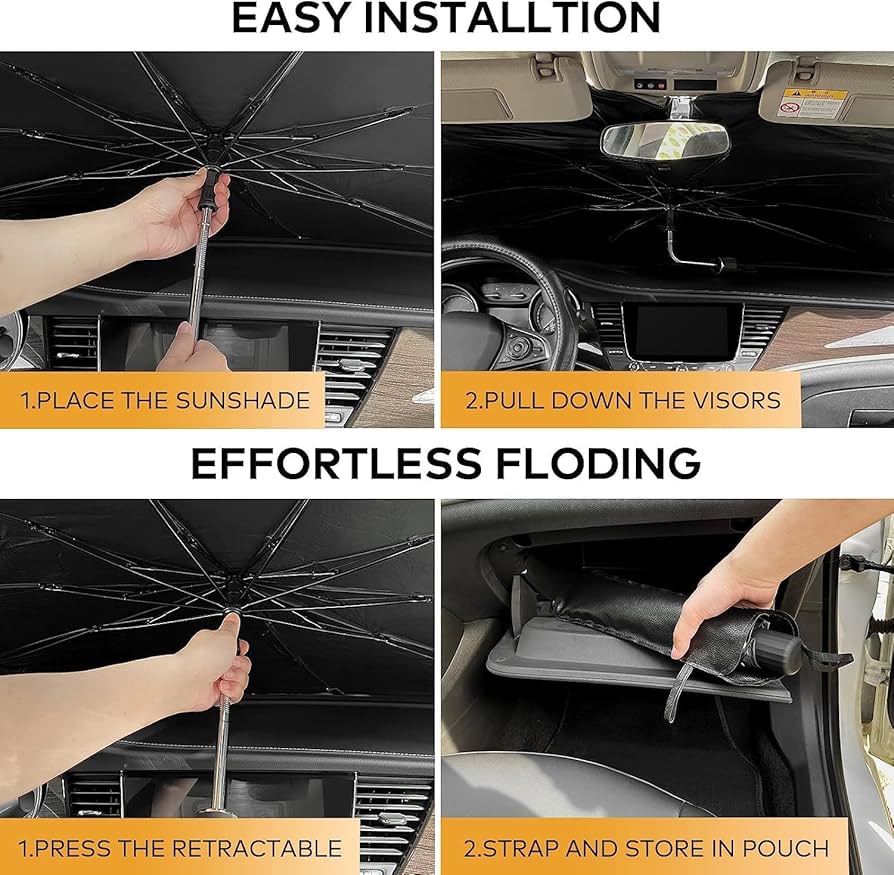 Universal Car Sunshade Umbrella