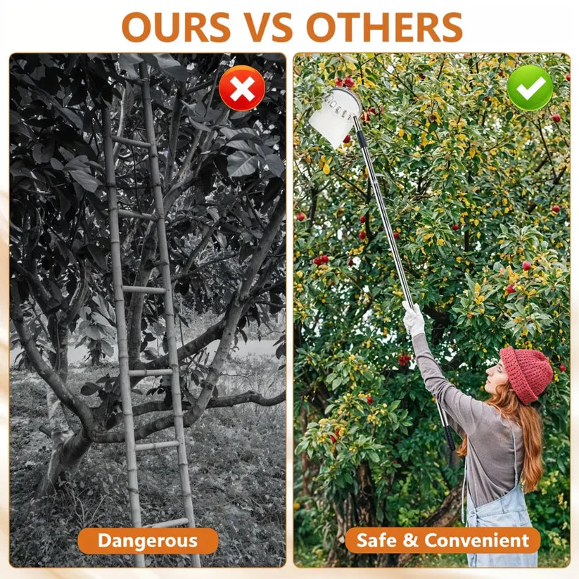 Fruit Picker Pro with Basket