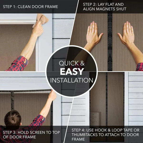 Premium Magnetic Screen Door