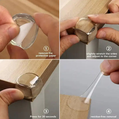 Silicone Corner Protector Anti-collision Soft Edge Sticker
