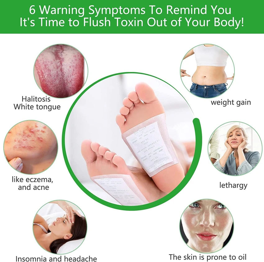 Detox Foot Patches (Buy 5 Get 5 Free)