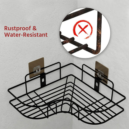 Metal Bathroom Corner Rack
