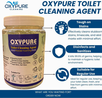 OxyPure Toilet Cleaning Agent (Buy 1 Get 1 Free)