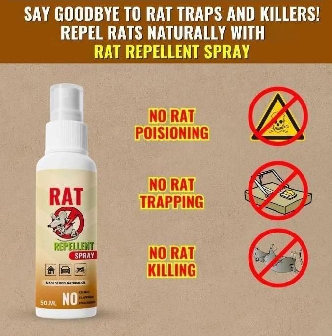 Rat Repellent Spray (Buy 1 Get 2 Free)