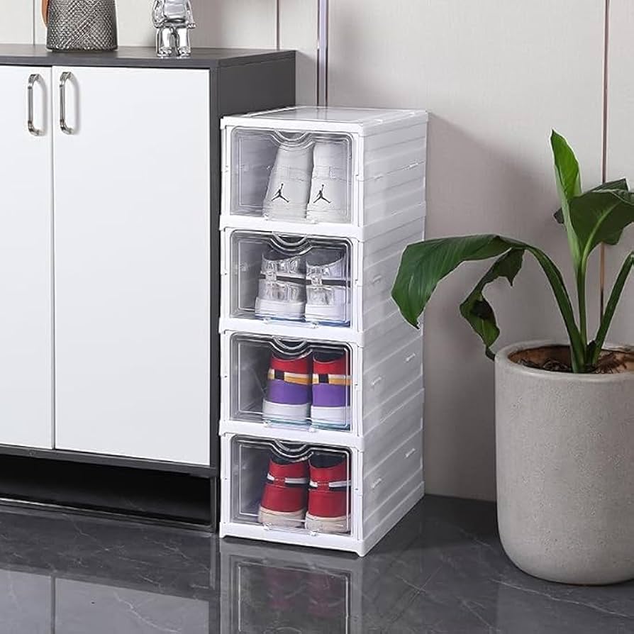 4 Layer Foldable Shoe Rack-Organizer