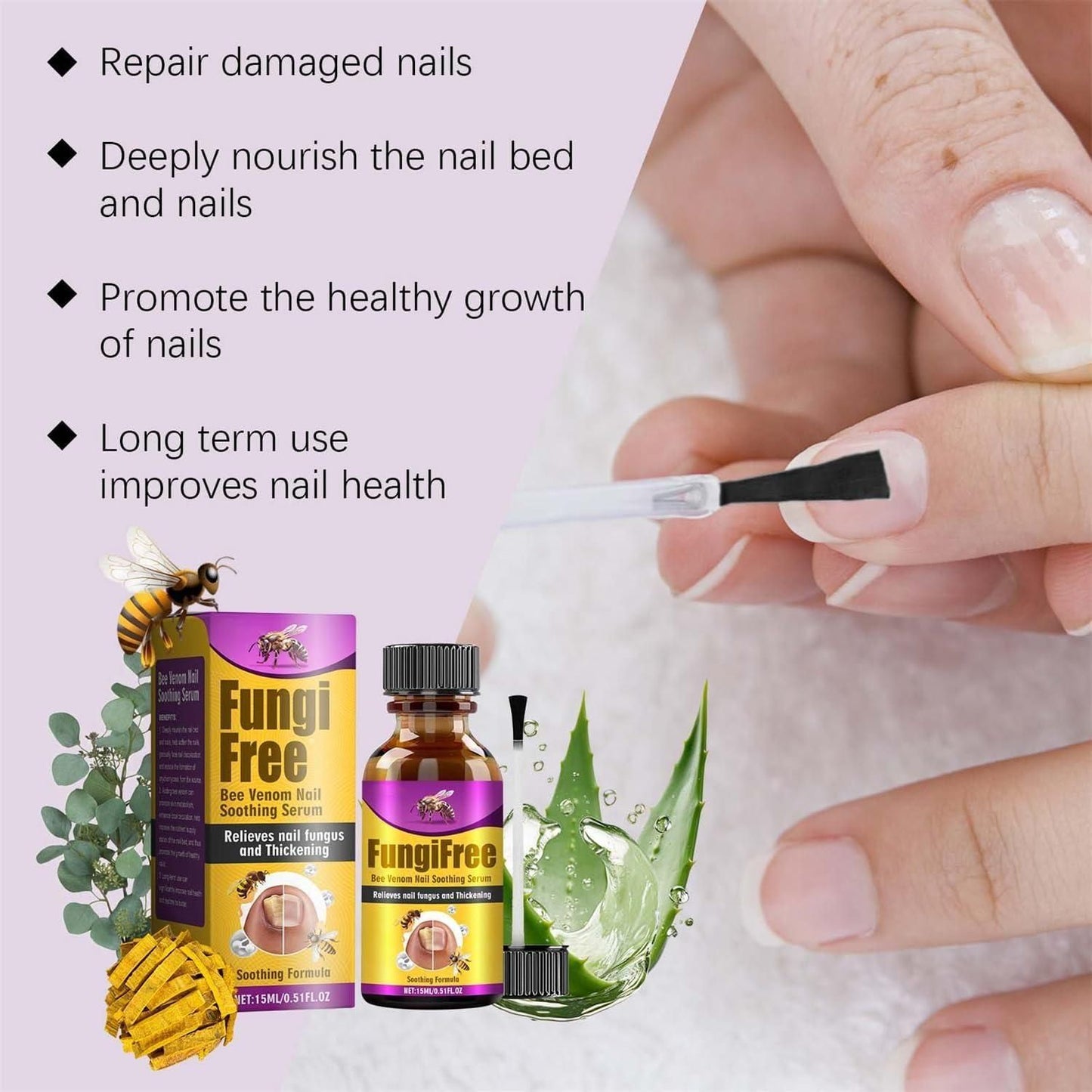 Bee Venom Nail Repair (Buy 1 Get 1 Free)