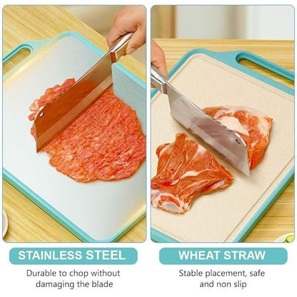 Double-Sided Stainless Steel Cutting Boards