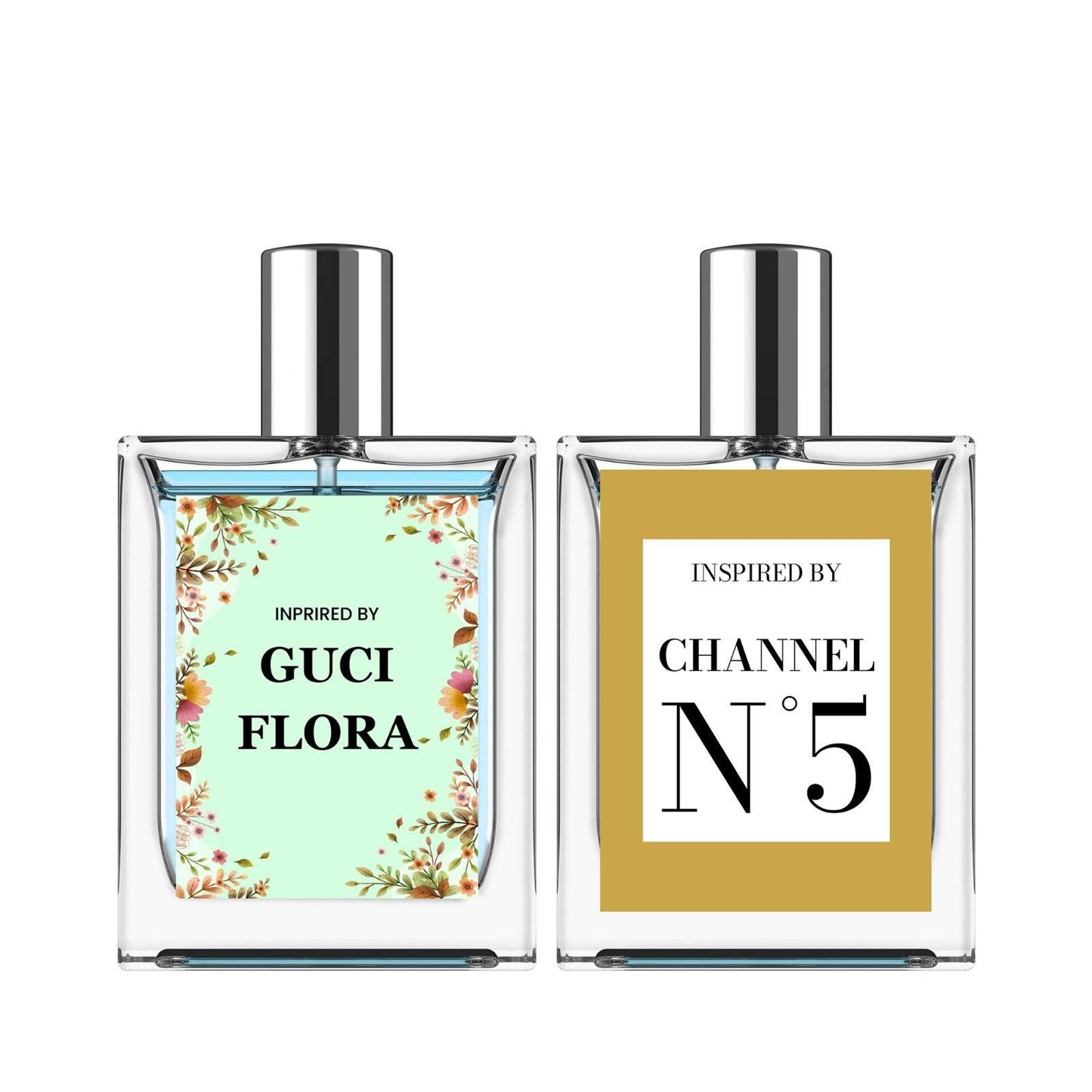 Gucci Flora & Channel N5 Eau De Parfume