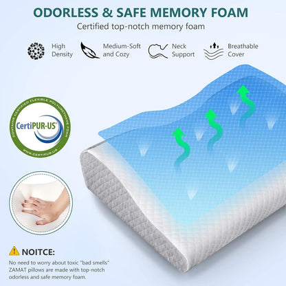 Orthopedic Pillow with Memory Foam