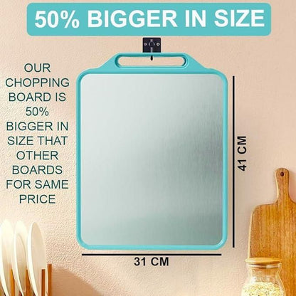 Double-Sided Stainless Steel Cutting Boards