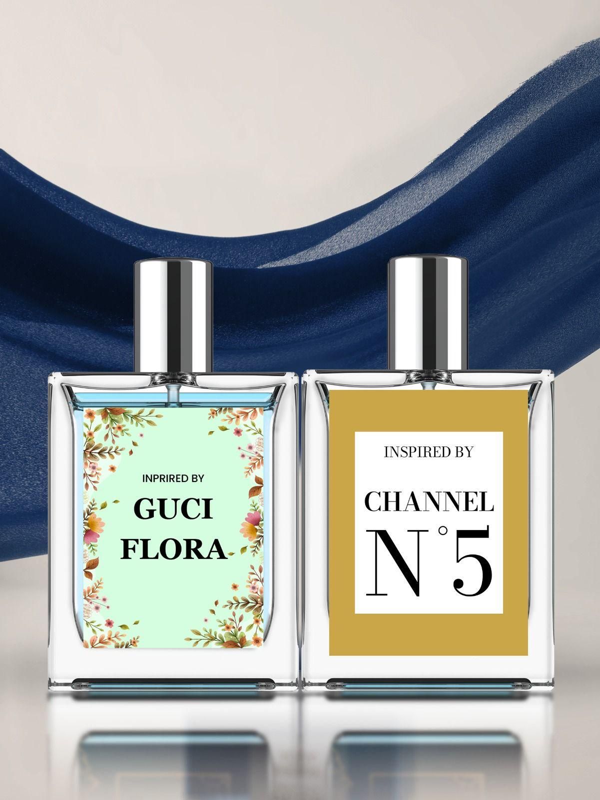 Gucci Flora & Channel N5 Eau De Parfume