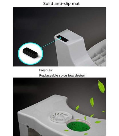 Foldable Potty Stool with Air Freshener