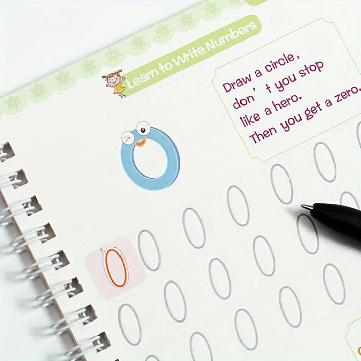 Preschool Magic Practice Copybook