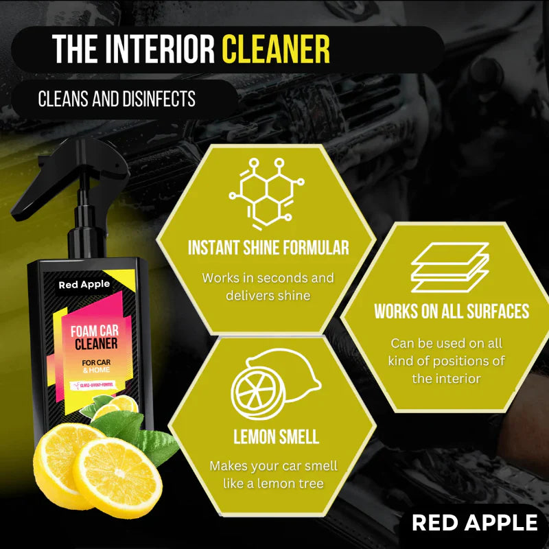 Coating Spray and Foam Car Cleaner 200ml (Combo)