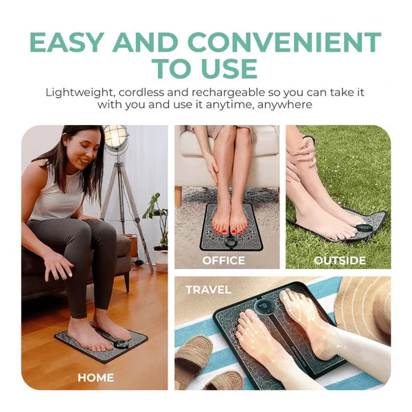 EMS Foot Massage Mat with Acupoints Stimulator