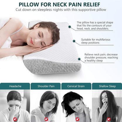 Orthopedic Pillow with Memory Foam
