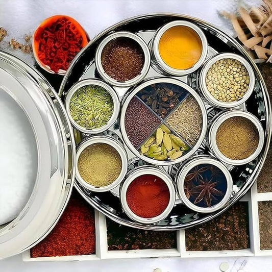 12 in 1 Stainless Steel Masala Box