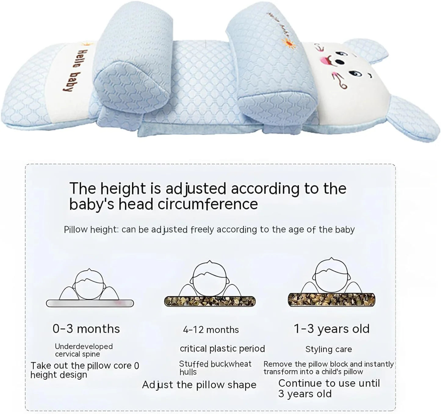 Newborn Head Guard Pillow