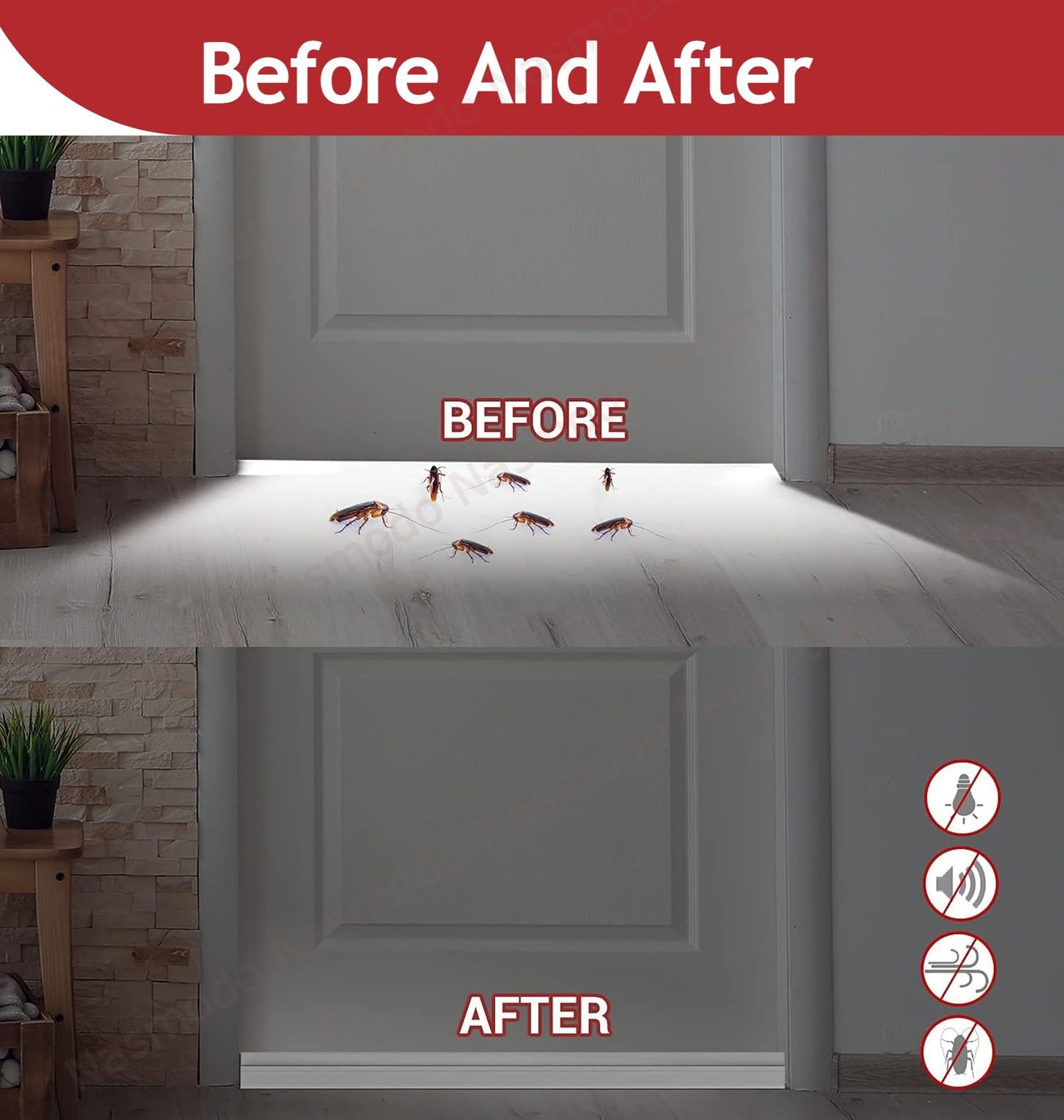 Door Bottom Seal Strip Stopper