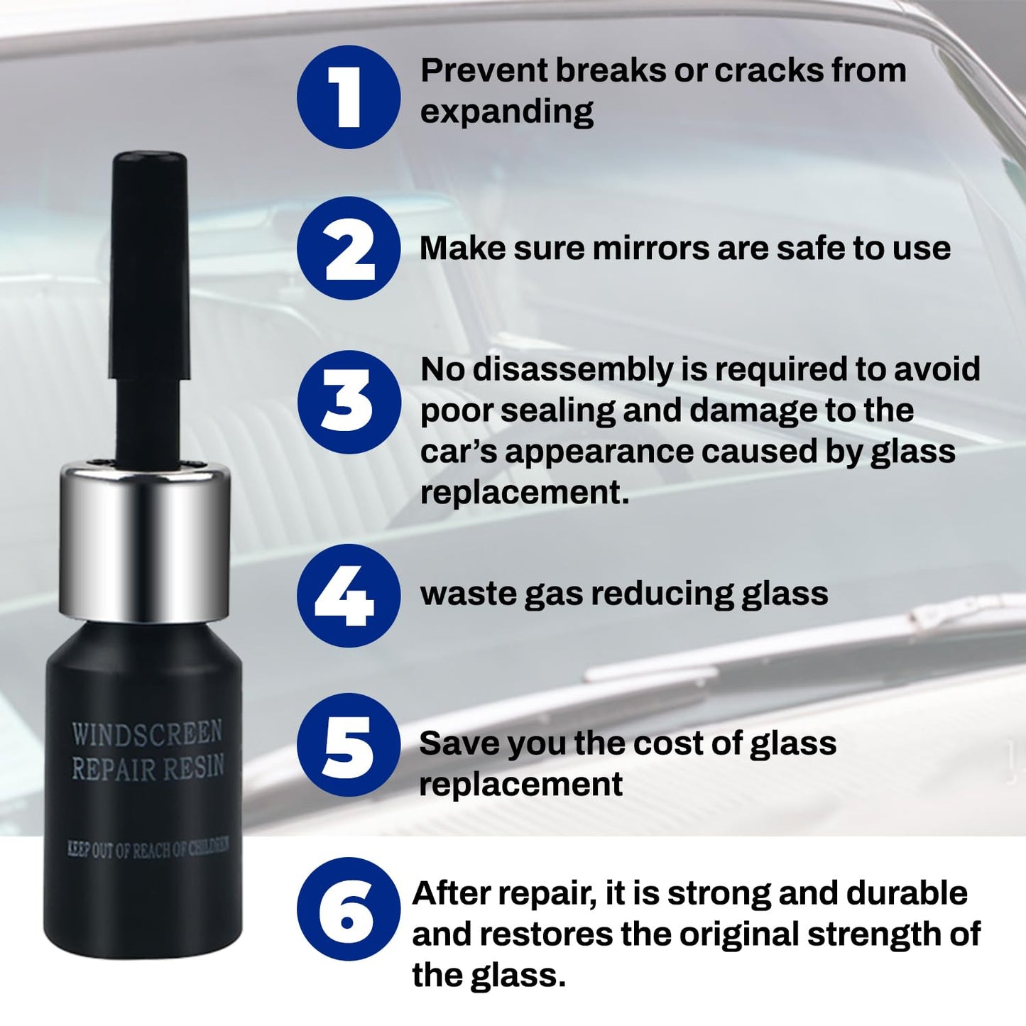Glass Repair Kit (Buy 1 & Get 1 Free)
