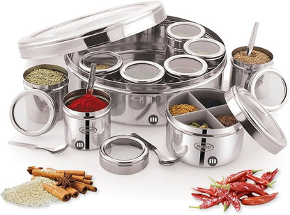 12 in 1 Stainless Steel Masala Box
