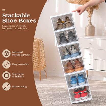 4 Layer Foldable Shoe Rack-Organizer