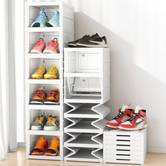 4 Layer Foldable Shoe Rack-Organizer