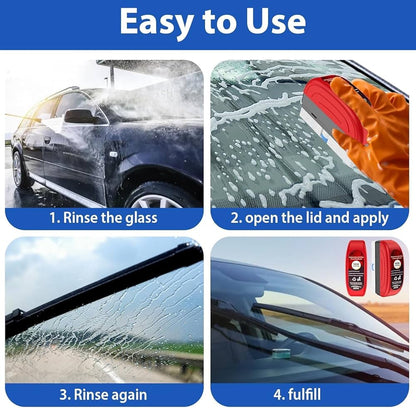 Car Glass Oil Film Cleaning Brush