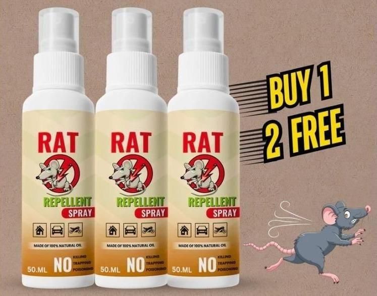 Rat Repellent Spray (Buy 1 Get 2 Free)