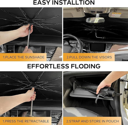 Universal Car Sunshade Umbrella