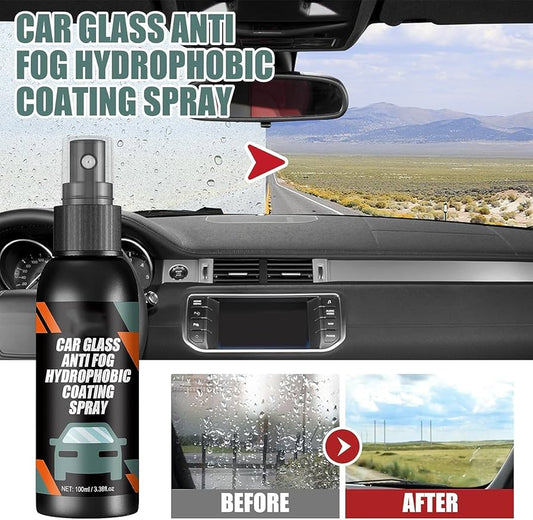 Car Glass Anti- Fog Hydrophobic Coating (Buy 1 Get 1 Free)