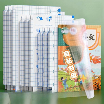 Self Adhesive Transparent Book Cover ( Pack Of 30)