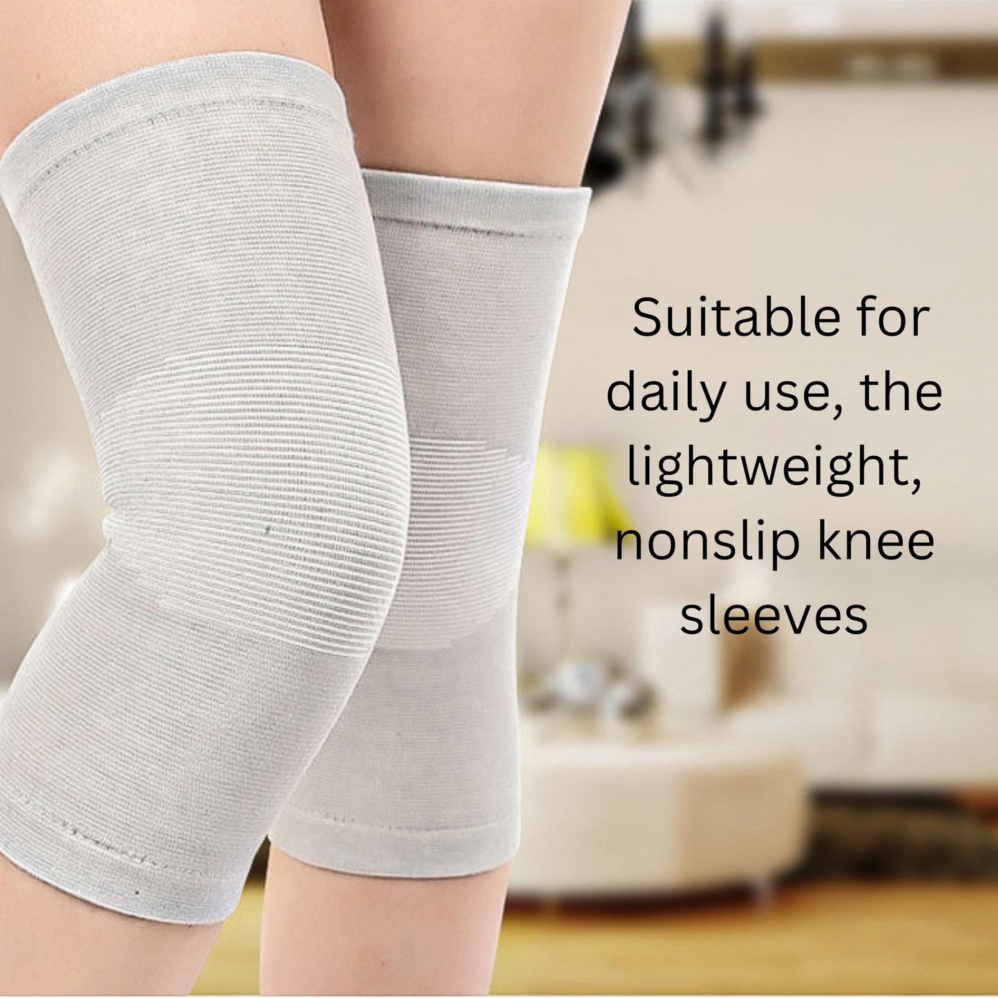 Bamboo Compression Knee Sleeves (Buy 1 Get 1 Free)