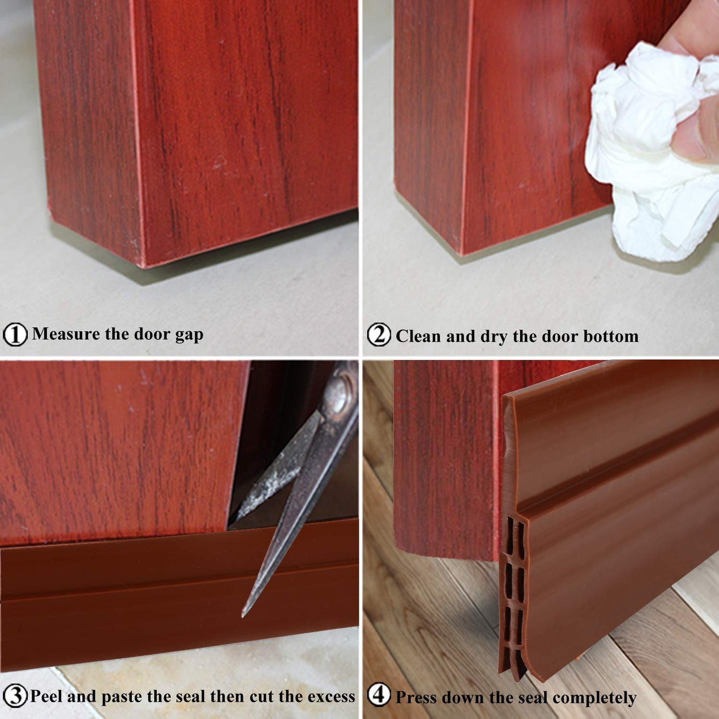 Door Bottom Seal Strip Stopper