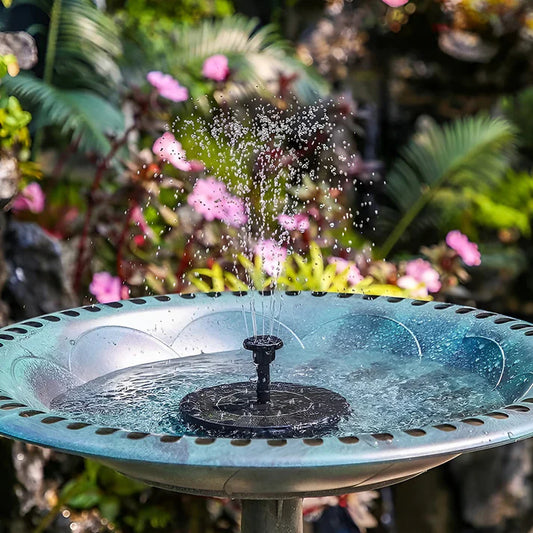 Solar-Powered Bird Fountain Kit