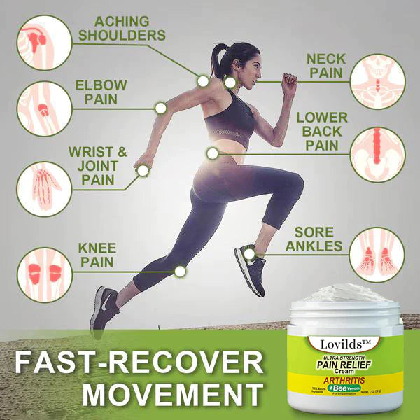 Bee Venom Ultra Strength Pain Relief Cream (Buy 1 Get 1 Free)