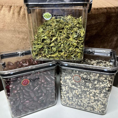 3D Kitchen Spice Jar Stickers (Pack of 60 Stickers)
