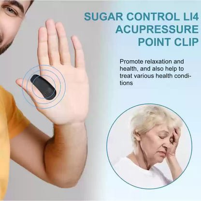 Sugar Control LI4 Acupressure Point Clip (Buy 1 Get 1 Free)