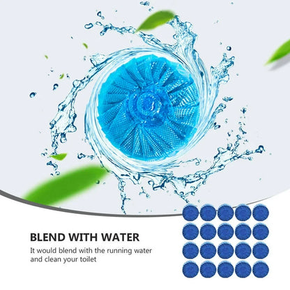 Automatic Toilet Bowl Cleaner Tablets (Pack Of 10)
