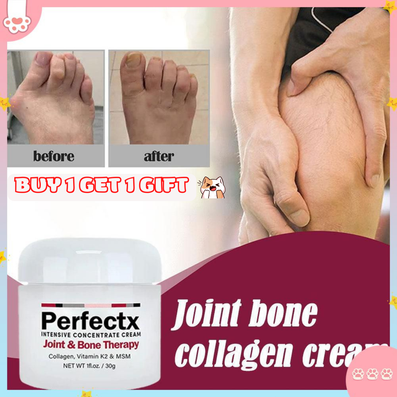 Bone Therapy Cream (Buy 1 Get 1 Free)