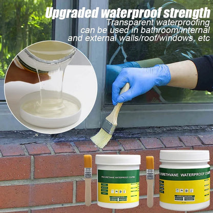 Transparent Waterproof Glue Plus Brush (Buy 1 Get 1 Free)
