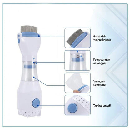 Electric Head Lice Remover Comb