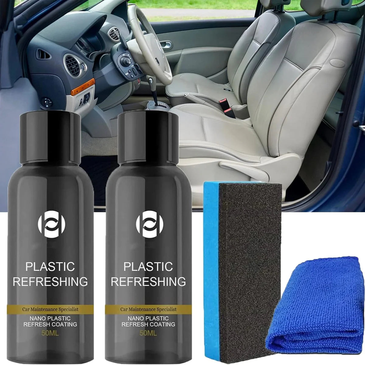 Plastic Revitalizing Coating Agent(Buy 1 Get 1 Free)