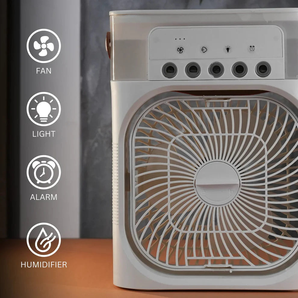 Portable Air Cooler Fan with LED Lights
