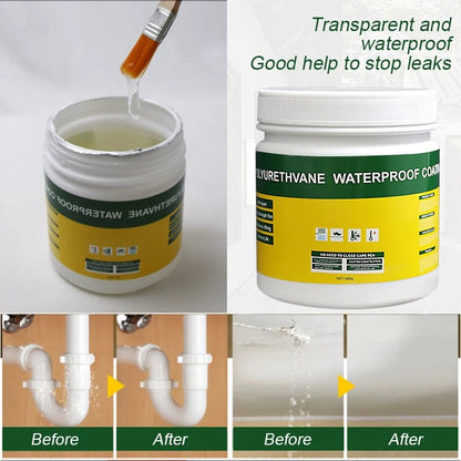 Transparent Waterproof Glue Plus Brush (Buy 1 Get 1 Free)